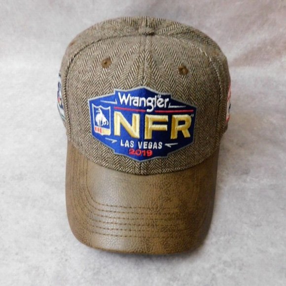 2019 Wrangler National Final Rodeo Las Vegas Limited Edition Wool Baseball Cap - Picture 2 of 8